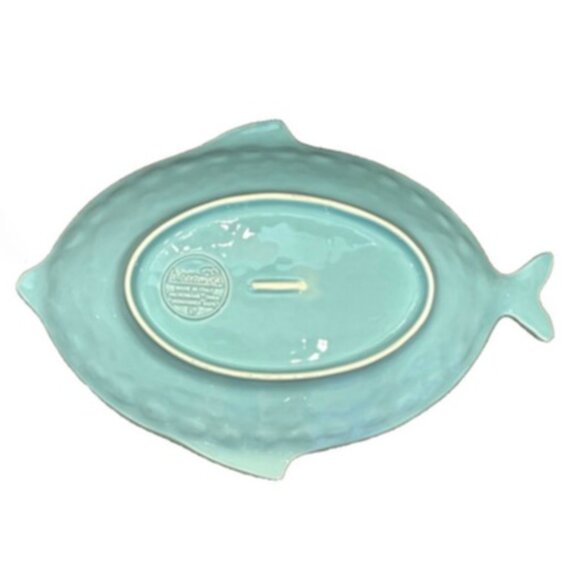 La Ceramica Large Fish Serving Bowl Made in Italy - Picture 2 of 2